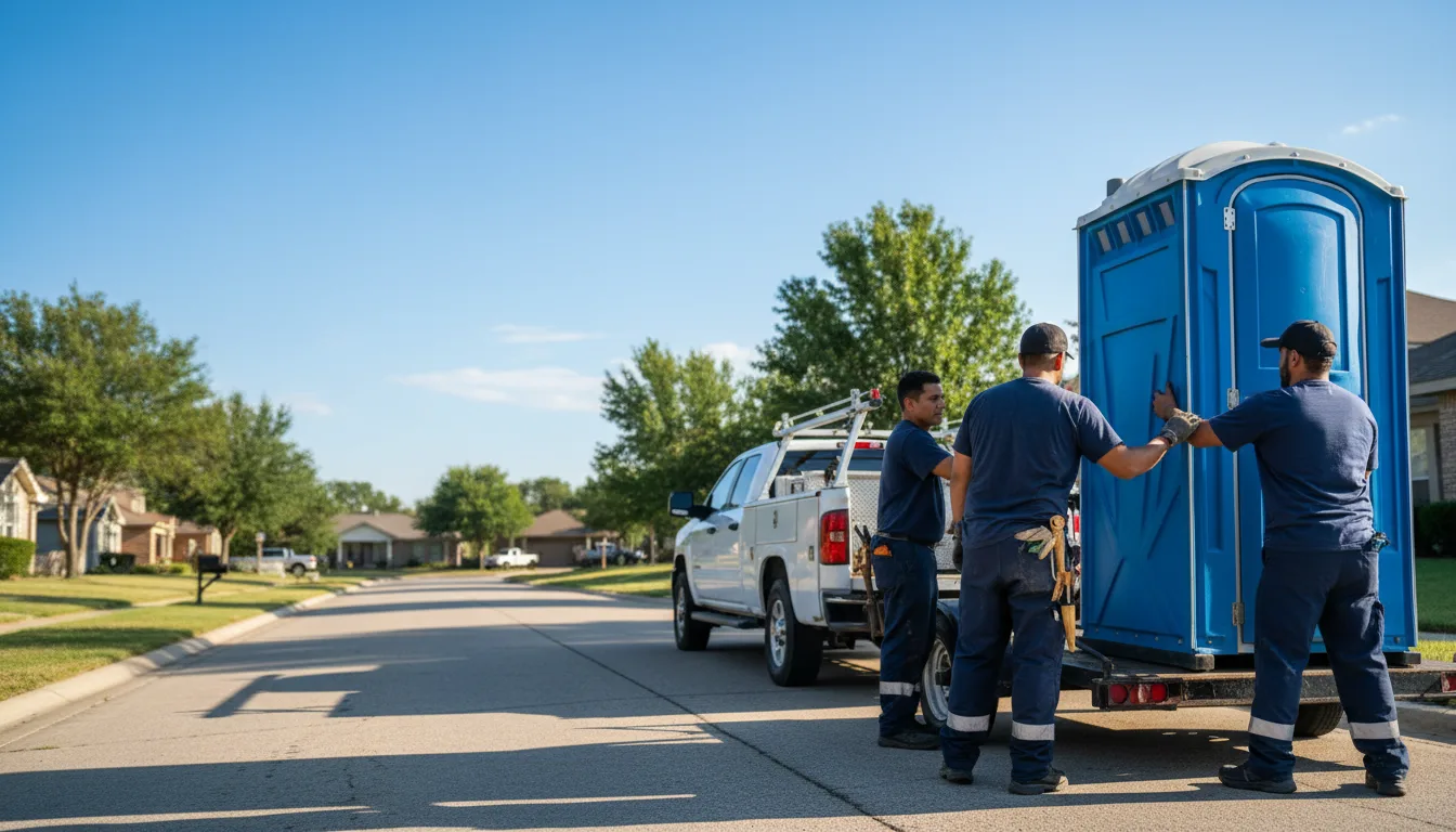 Portable Toilet Rental in Shiner, TX near me